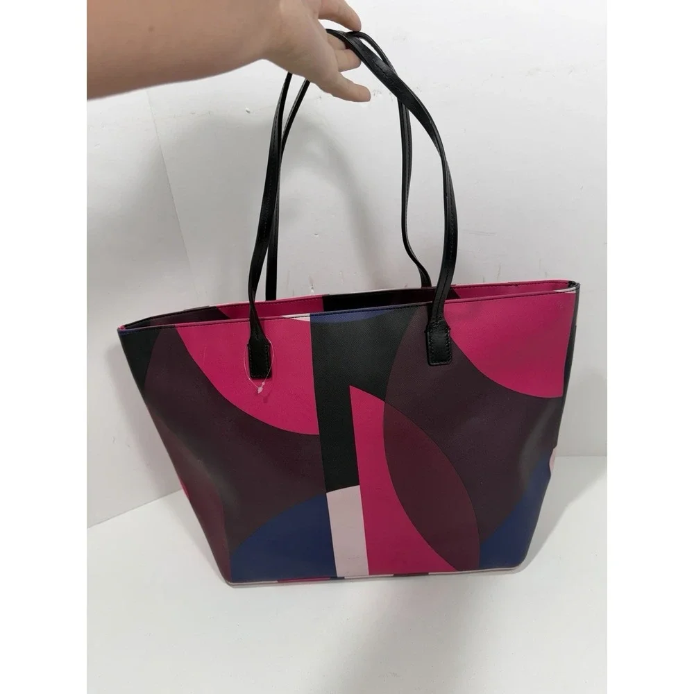 Kate Spade Tote Bag Shore Street Multicolor Pink Margarretta Purse Handbag Tote - Picture 5 of 14